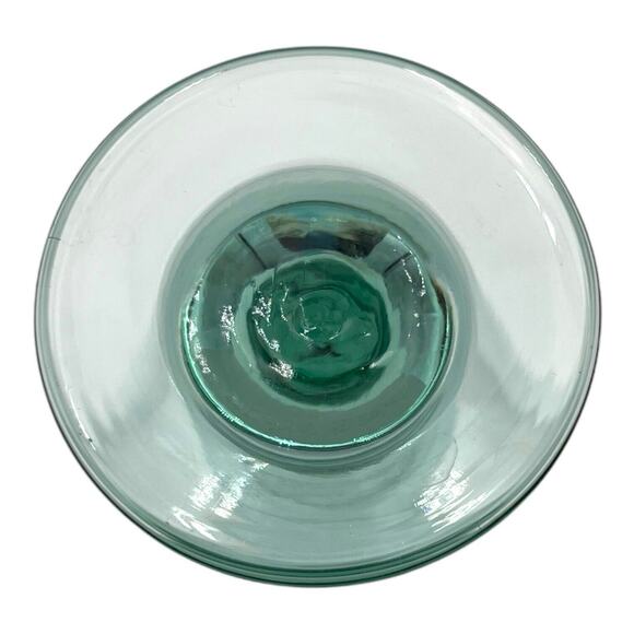 Libbey Clarion Goblets 16 oz. Spanish Green 6 7/8" Vintage Wine Glass Set of 4 - Picture 5 of 8